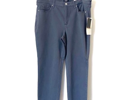 Curves 360 By NYDJ Slim Straight Ankle Side Slit Jeans NWT- Size 16 (Inseam 26.5”) Discount