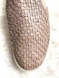 Vince. Weaved Nappa Leather Slip On Shoes- Size 10 (see notes) Sale