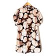 Who What Wear Floral Smocked Mock Neck Dress- Size M For Discount