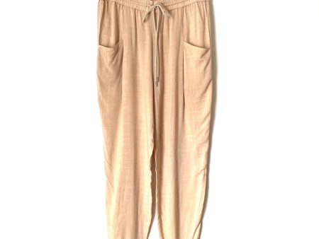 Amaryllis x Dani Austin Drawstring Jogger Pants- Size L (Inseam 25”) sold out online Cheap