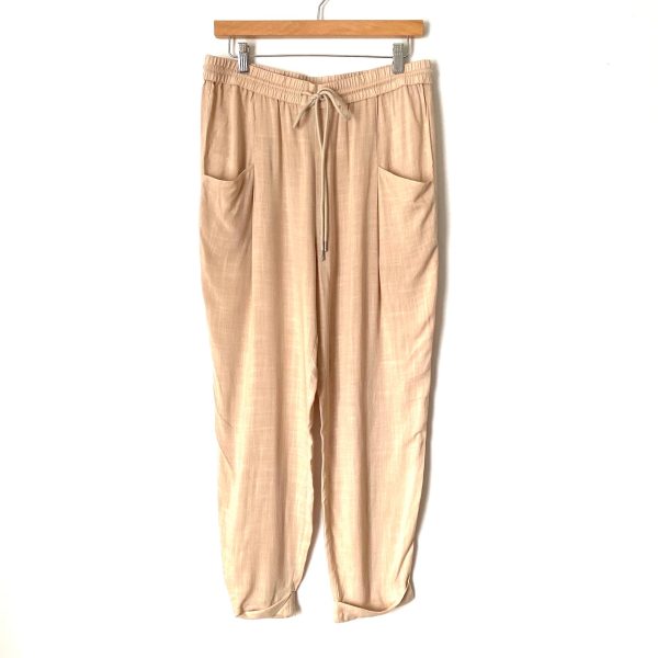 Amaryllis x Dani Austin Drawstring Jogger Pants- Size L (Inseam 25”) sold out online Cheap