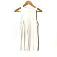 Wishlist White Razorback Tank Top With Back Slit- Size M Discount