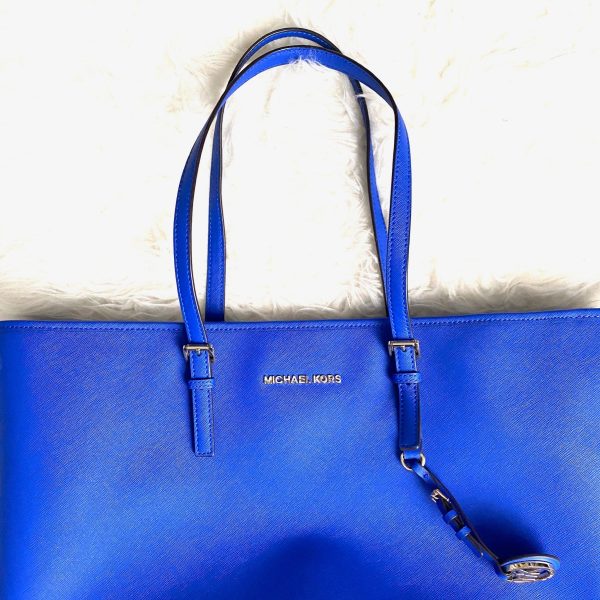 Michael Kors Large Blue Handbag (see notes) on Sale