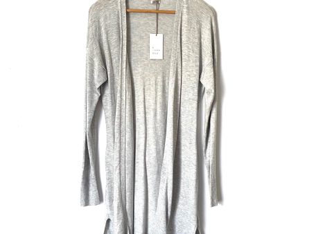 A New Day Grey Long Open Cardigan NWT- Size S Discount