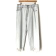 DL1961 Hepburn High-Rise Wide Leg Distressed Light Wash Jeans NWT- Size 32 (Inseam 25 ) Fashion