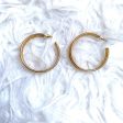 Gold Triple Hoop Earrings Cheap