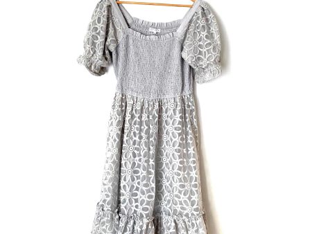 Ivy City Grey “Destiny” Dress- Size L (we have matching girls dress) Online Hot Sale