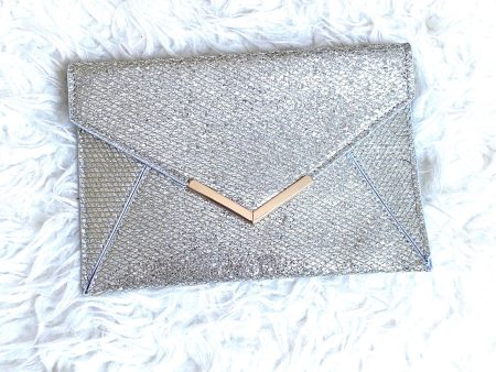 No Brand Silver Clutch Handbag Sale