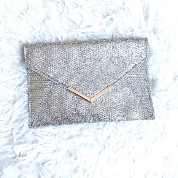 No Brand Silver Clutch Handbag Sale