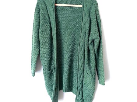 Wishlist Green Wool Blend Cardigan- Size S M on Sale