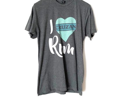 Tultex “I Heart Rum” Graphic Tee- Size M Cheap