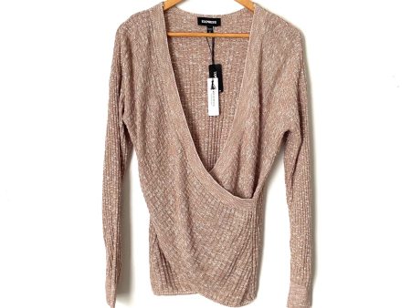 Express Faux Wrap Sweater NWT- Size XS For Cheap