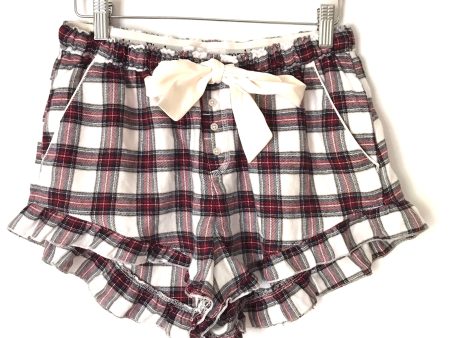 Abercrombie & Fitch Plaid Pajama Shorts NWT- Size S (we have matching top!) Discount