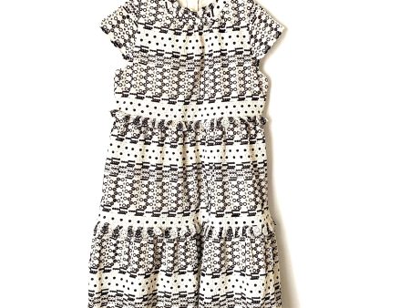 A Pea In The Pod Black and White Crochet Eyelet Dress NWT- Size S For Cheap