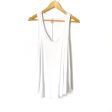 Z Supply White Round Hem Racerback Tank- Size M (see notes) Fashion