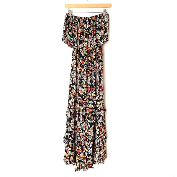 Skylar + Madison Strapless Floral Maxi Dress- Size L Online Hot Sale