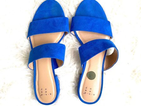 A New Day Blue Sandal- Size 6.5 Online Sale