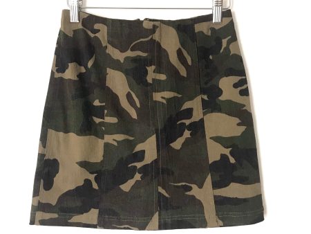 Vestique Camo Denim Skirt NWT- Size S Cheap