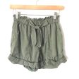 Aerie Olive Elastic Waistband Cuffed Shorts- Size XS Discount