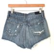 Agolde “Parker” Distressed Denim Cutoff Shorts- Size 24 Online Sale