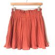 Vestique Rust Pleated Skirt with Shorts Underneath NWT- Size S Supply