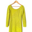 Twenty Neon Green Preforated Dress- Size S Online