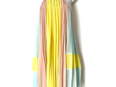 ASOS Pastel Ombre Pleated Halter Dress NWT- Size 6 Fashion