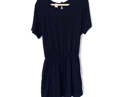 Smash + Tees Black Tie Back with Key Hole Romper- Size XL Online