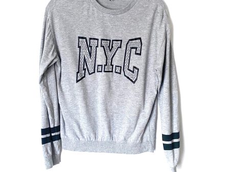 Divided H&M Grey N.Y.C Light Pullover Sweater- Size S Online