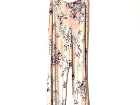 Soma Soft Pink Floral Pajama Pants- Size S (we have matching top) see notes For Sale