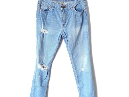 Urban Outfitters Light Wash Distressed Jeans- Size 27R (Inseam 28”) Online Hot Sale