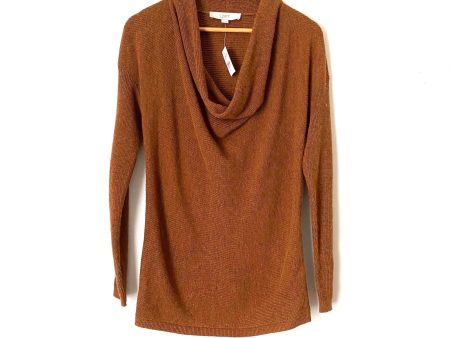 Loft Brown Cowl Neck Sweater NWT- Size XS For Discount