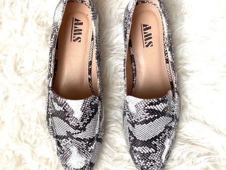 AMS Snakeskin Leather Loafers- Size 8.5 (LIKE NEW) Online