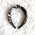 Ruthie Grace “You Go Girl” Top Knot Leopard Headband Fashion