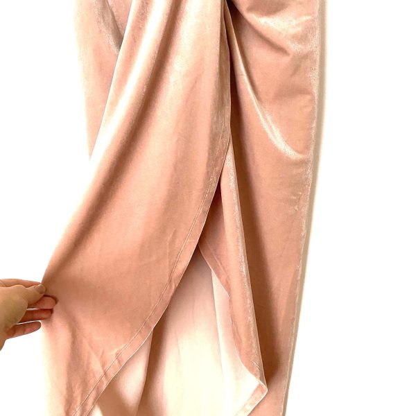 Akira Pink Velvet Midi Skirt NWT- Size M (we have matching top) on Sale