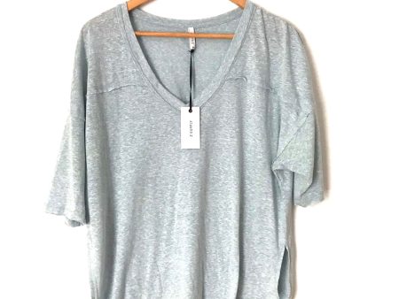 Z Supply Heathered Round Hem Top NWT- Size XS Online now