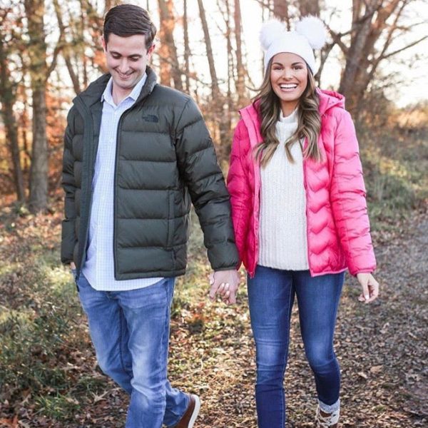 Time & Tru Pink Puffer Jacket with Hood- Size S (4-6) Online