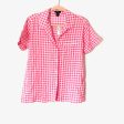 J. Crew Pink Gingham Pajama Shirt NWT- Size S (we have matching shorts) For Discount