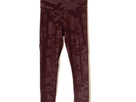 Sweaty Betty Burgundy Camo Leggings- Size S (Inseam 23”) Online Hot Sale