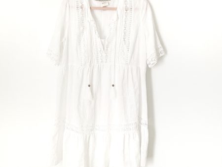 Knox Rose White Lined Tassel Dress- Size XL Cheap