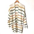 Pink Lily White Yellow Green Blue Striped Open Cardigan- Size S Online Hot Sale