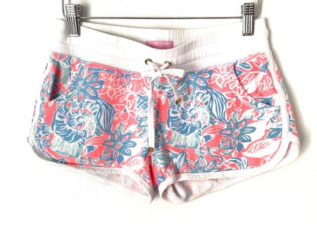 Lily Pulitzer Floral Pull On Elastic Waist Shorts- Size XS Online