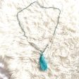 No Brand Turquoise Beaded Tassel Necklace Sale