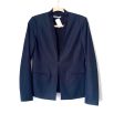 Tahari Soft Denim Look with Black Trim Blazer NWT- Size 2 on Sale