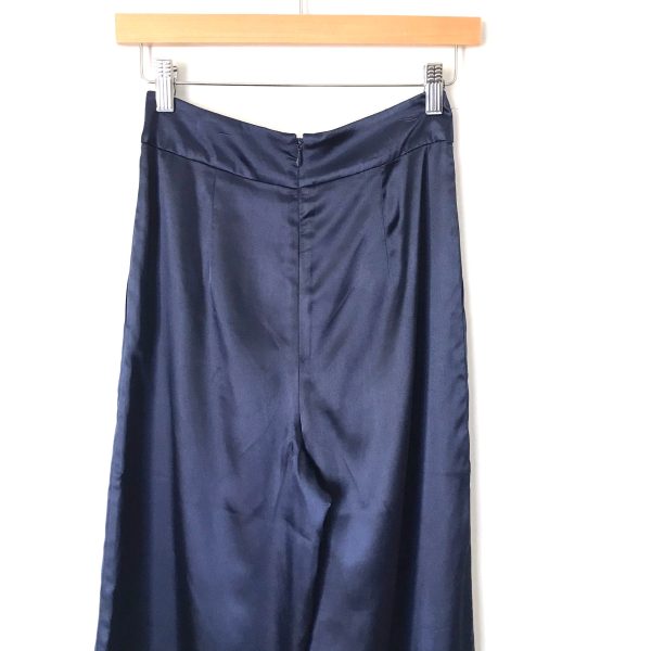 House of Harlow 1960 x Revolve Navy Wide Leg Pants NWT- Size XS (Inseam 28.5”) Online now