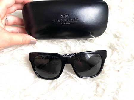 Coach Black Sunglasses with Case (GREAT CONDITION) Online Hot Sale