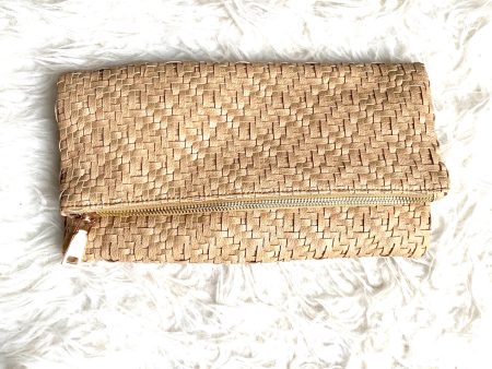 Urban Expressions Weave Fold Over Clutch NWT For Cheap