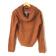 T.I.M.I.N.G Brown Cowl Neck Sweater NWT- Size M For Cheap