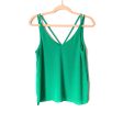 Topshop Green Strappy Tank Top- Size 6 (see notes) Supply