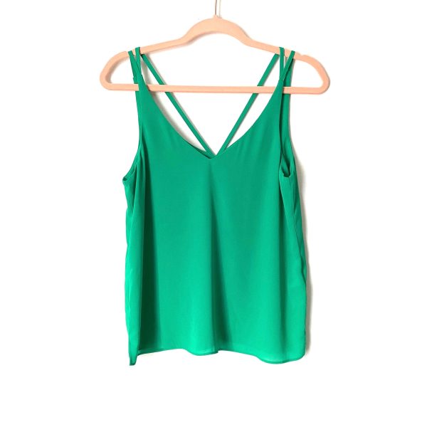 Topshop Green Strappy Tank Top- Size 6 (see notes) Supply